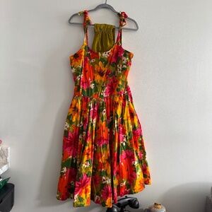 Trashy Diva Day Glow Floral Dress size 18
